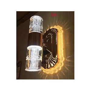 LED Indoor & Outdoor Wall Lamp – Moisture Proof Warm Light Wall Light | Waterproof Modern LED Wall Sconce for Bedroom, Living Room, Corridor & Garden