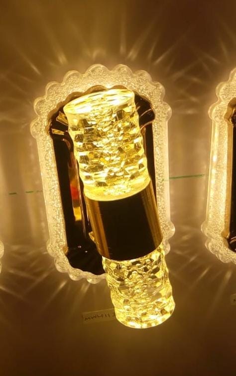 LED Indoor & Outdoor Wall Lamp – Moisture Proof Warm Light Wall Light | Waterproof Modern LED Wall Sconce for Bedroom, Living Room, Corridor & Garden