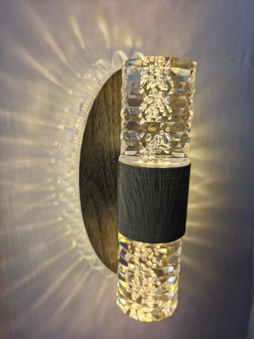 LED Indoor & Outdoor Wall Lamp – Moisture Proof Warm Light Wall Light | Waterproof Modern LED Wall Sconce for Bedroom, Living Room, Corridor & Garden