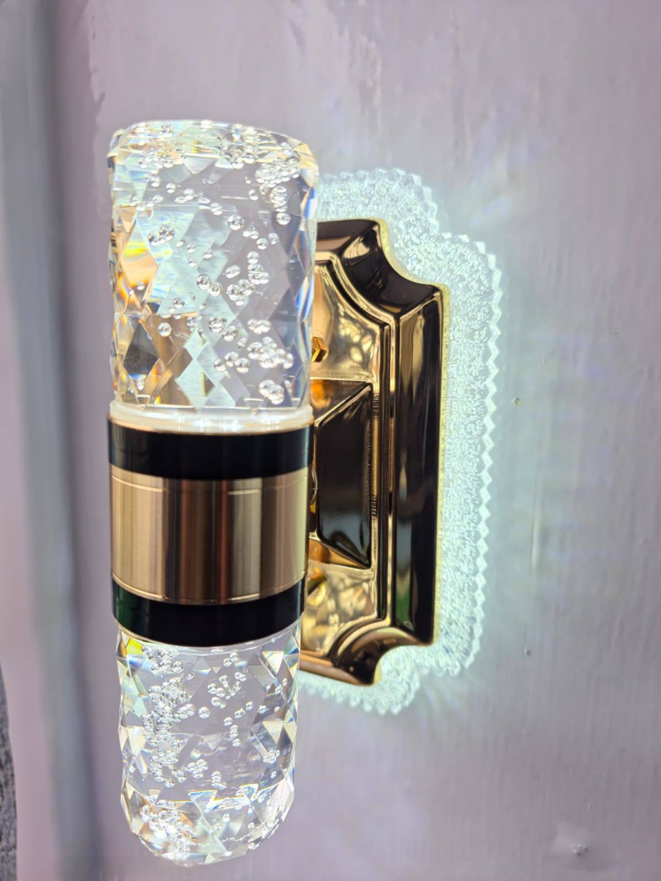 LED Indoor & Outdoor Wall Lamp – Moisture Proof Warm Light Wall Light | Waterproof Modern LED Wall Sconce for Bedroom, Living Room, Corridor & Garden