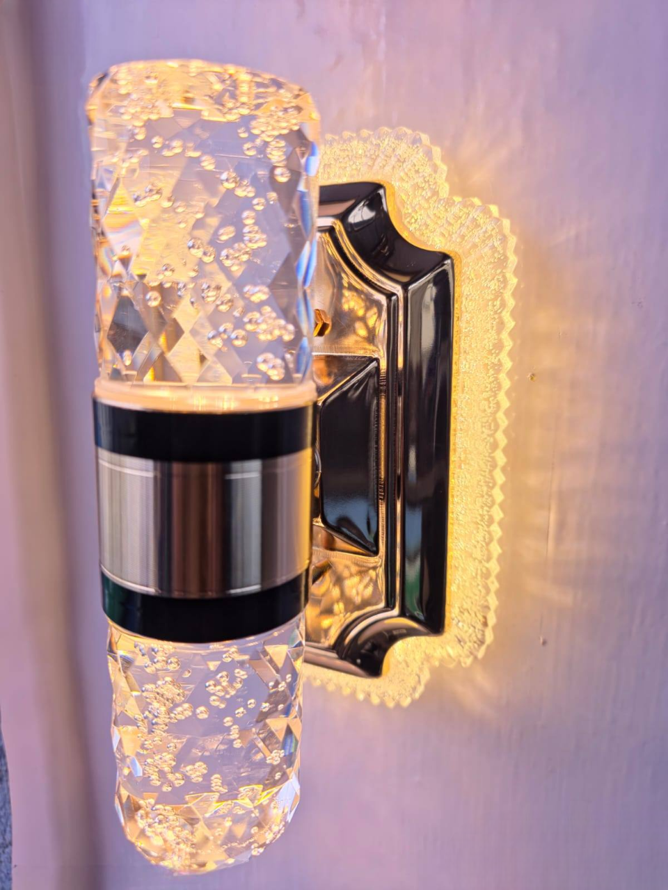 LED Indoor & Outdoor Wall Lamp – Moisture Proof Warm Light Wall Light | Waterproof Modern LED Wall Sconce for Bedroom, Living Room, Corridor & Garden