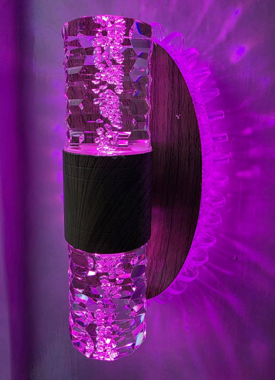 LED Indoor & Outdoor Wall Lamp – Moisture Proof Warm Light Wall Light | Waterproof Modern LED Wall Sconce for Bedroom, Living Room, Corridor & Garden