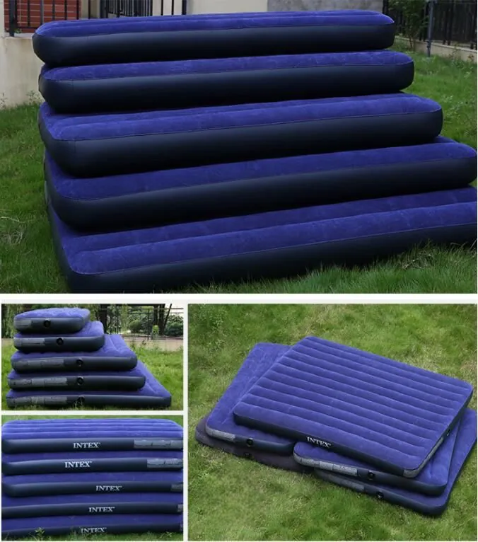 Air Mattress with Free Electric Pump  Original Intex DURA-BEAM Standard – Unmatched Comfort, Multiple Sizes (4x6 ft, 5x6 ft, 6x6 ft)