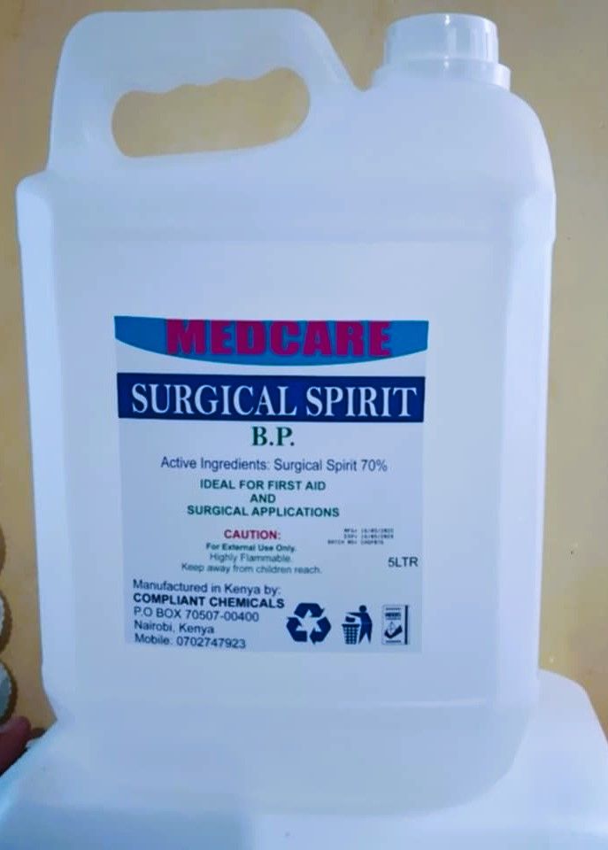 SURGICAL SPIRIT 70%v/v – Antiseptic Disinfectant for Skin, Wound Care & First Aid