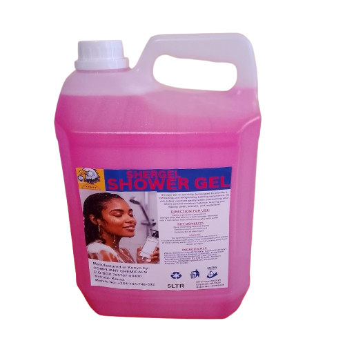 SHOWER GEL 5LTR enriched with glycerine-Fresh, Gentle & Long-Lasting, Strawberry