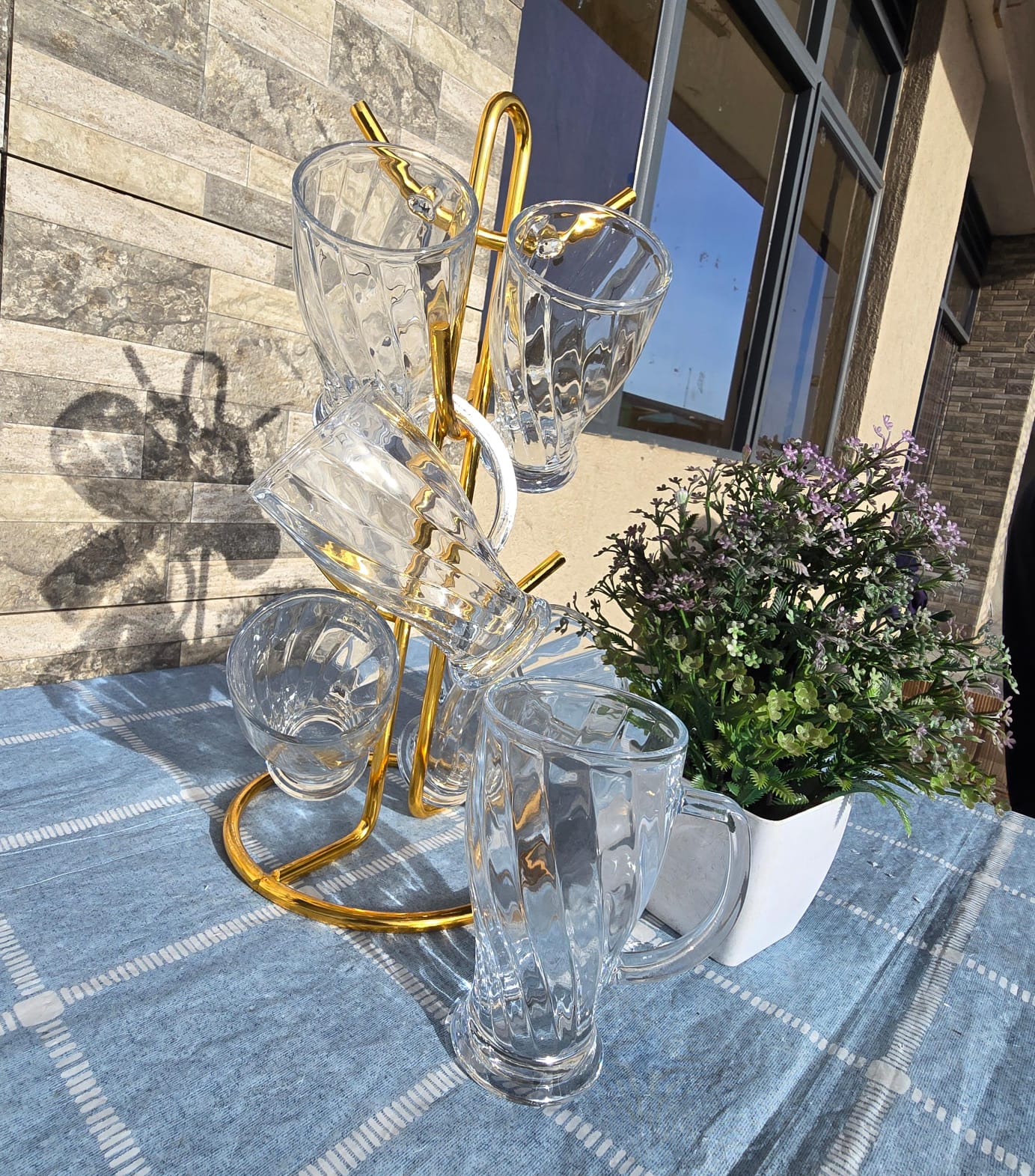 Royal Vintage Coffee Glass