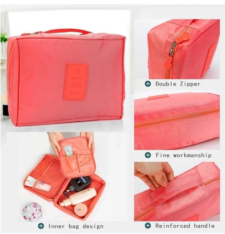 Travel cosmetic makeup toiletry bags