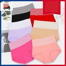 6 Pcs Ladies Cotton Stretchy Seamless Panties – Soft Breathable No Show Underwear Set for Women with Full Coverage & Comfort Fit – Assorted Colors