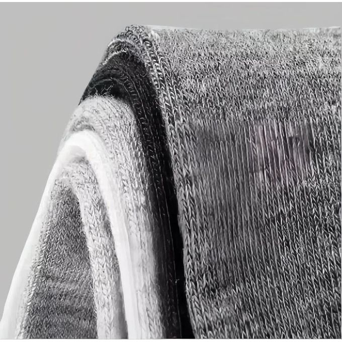 10 Pairs Ankle-Length Socks – Cotton Comfort Combo – Black, White & Grey – Breathable Casual Crew Socks for Everyday Wear