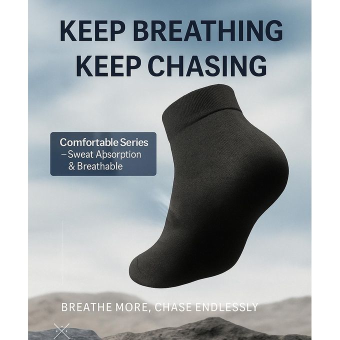 10 Pairs Ankle-Length Socks – Cotton Comfort Combo – Black, White & Grey – Breathable Casual Crew Socks for Everyday Wear