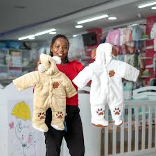 Baby Heavy Romper Warm & Soft Brown – Assorted Cartoon Theme Cozy Winter Romper for Infants with Plush Comfort & Cute Designs