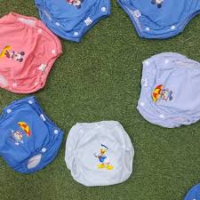 Baby Kids Pee Potty Training Pants 3 Pcs – Reusable Anti-Leakage Diaper Underwear with Assorted Cartoon Designs for Toilet Training