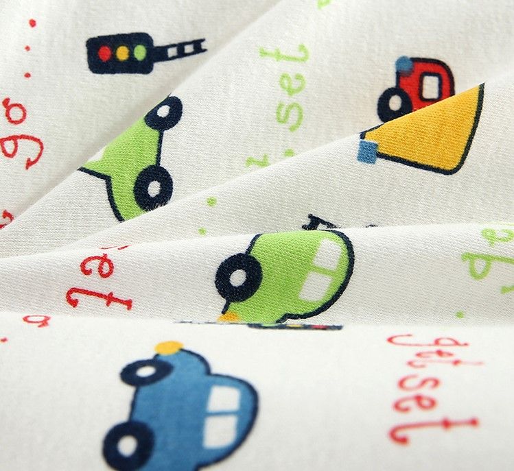 Kids Latex Pillow 27x44cm A-Class Cotton Cartoon Pillowcase Baby Neck Pillow