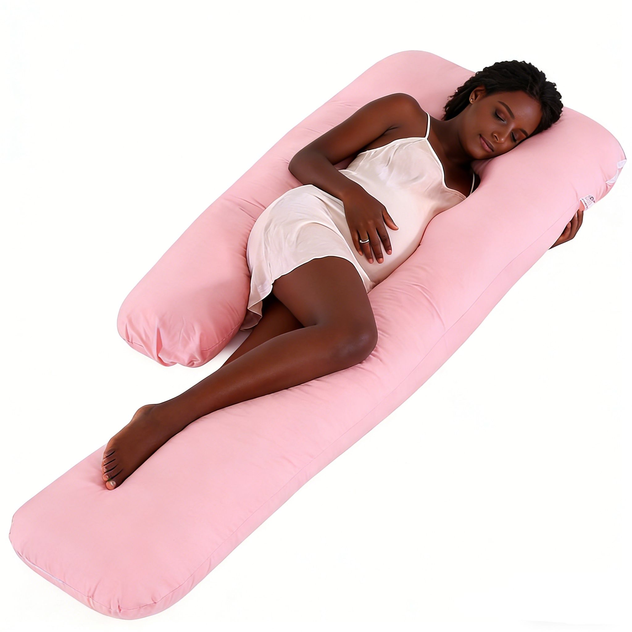 U-Shaped Maternity Pillow Waist Support Multifunctional Side Sleep Pillow Removable Washable Nursing Pillow