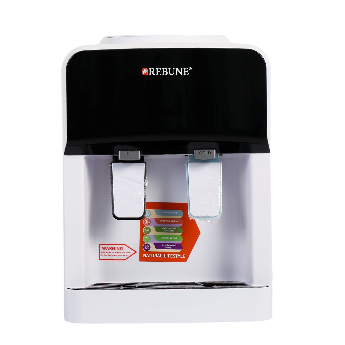 REBUNE ELECTRIC WATER DISPENSER - HOT & COLD(TABLE TOP)