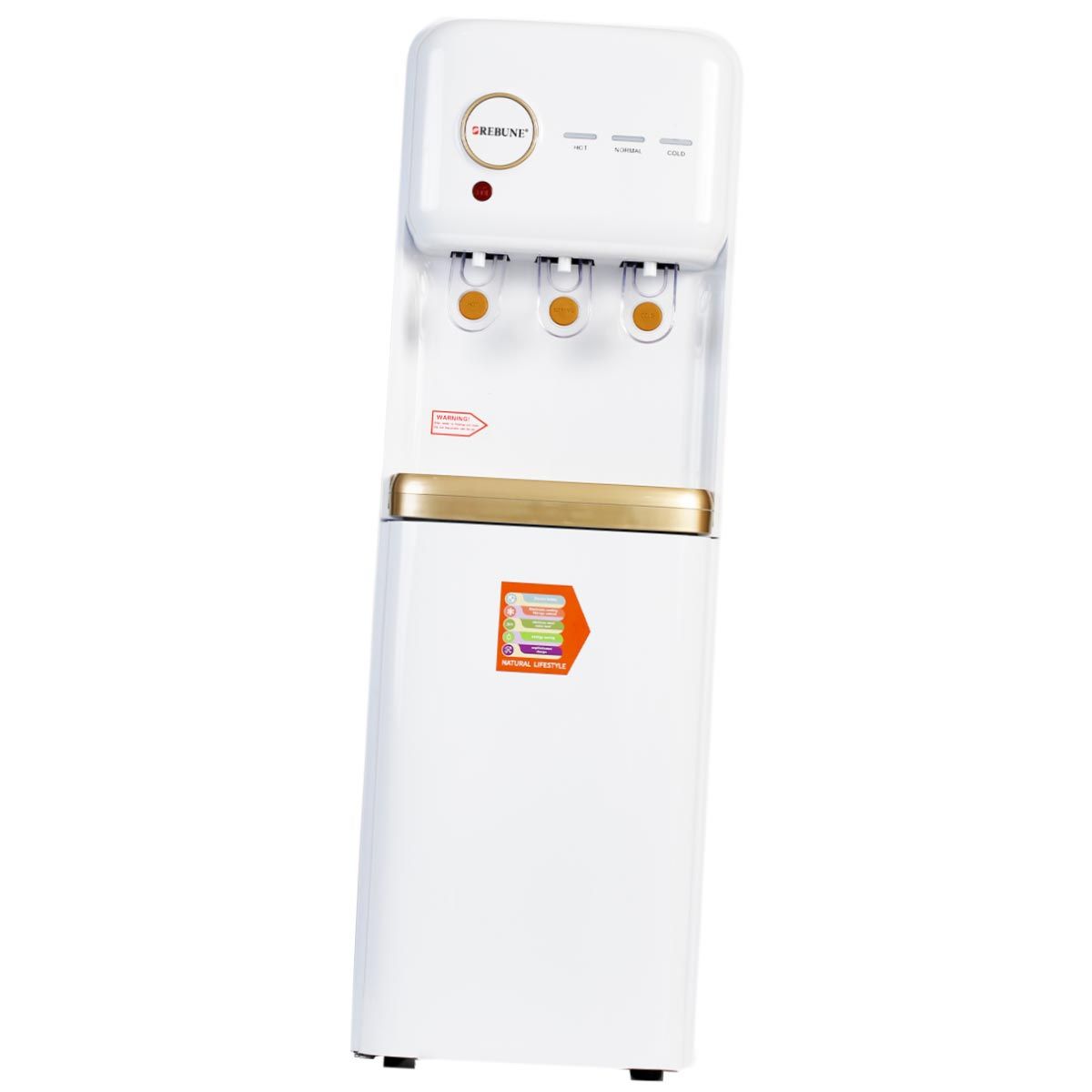 REBUNE ELECTRIC WATER DISPENSER - HOT , COLD & NORMAL(WITH CABINET)
