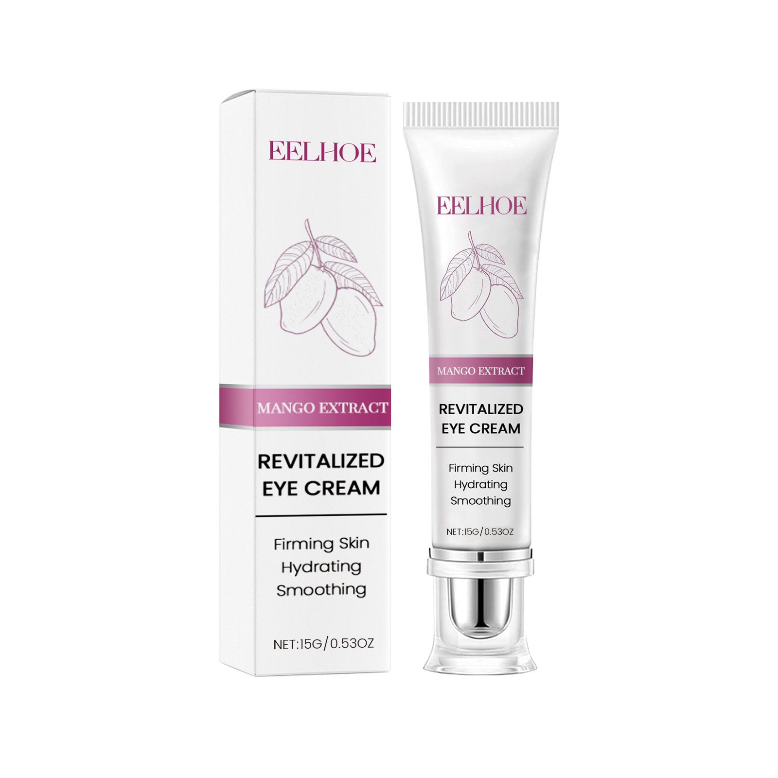 EELHOE Mango Eye Cream - Gentle and Moisturizing Eye Care for Daily Comfort, Skin-Friendly Eye Massage Cream