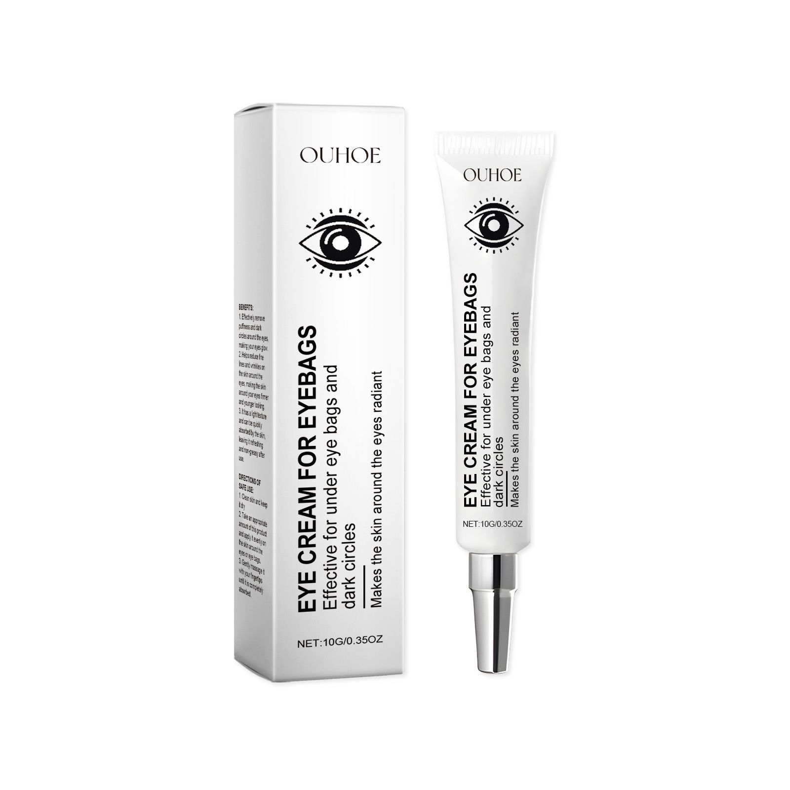 OUHOE Moisturizing Eye Cream Hydrating, Nourishing, Lightweight Eye Cream for Soft and Tender Eye Area Skin
