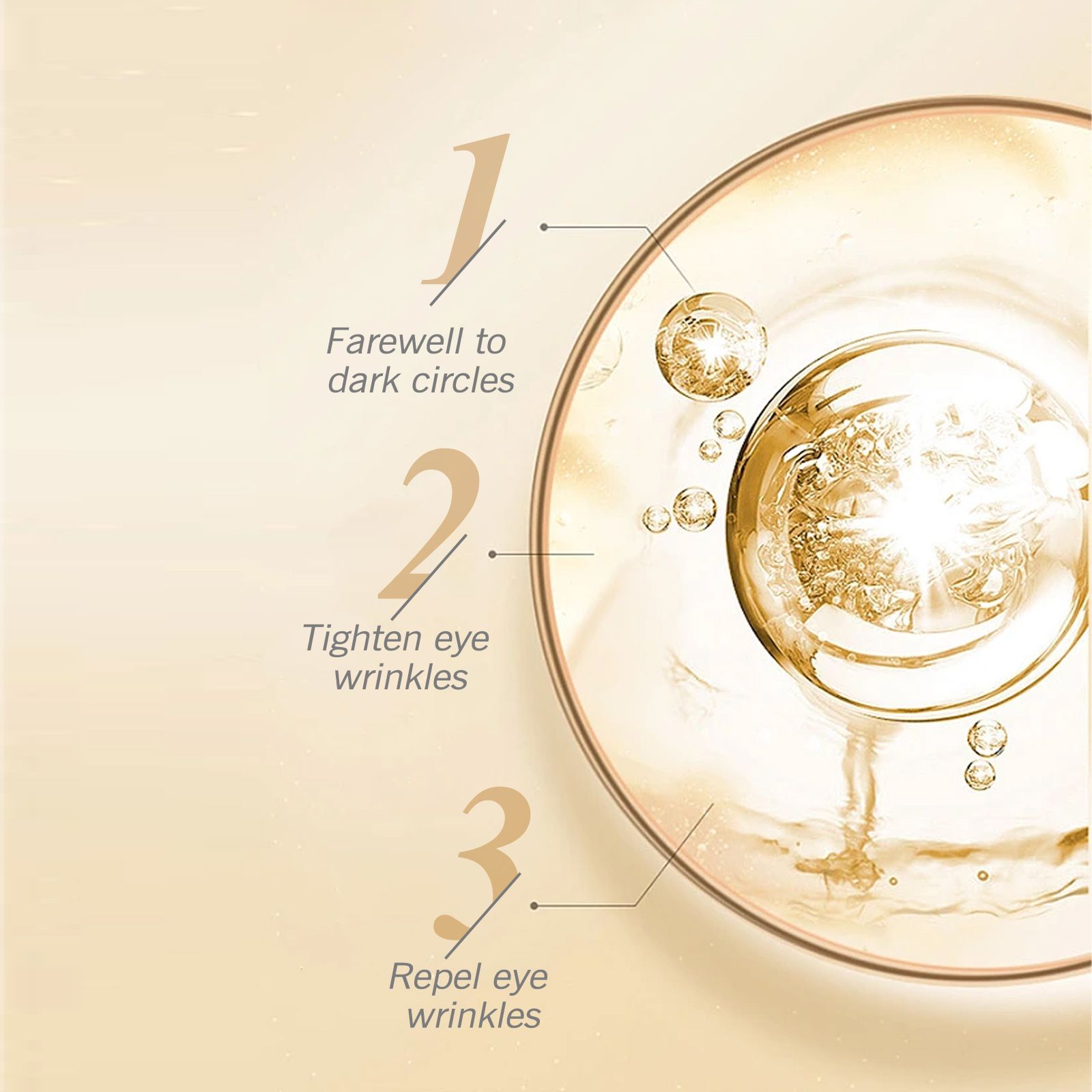 West Month Eye Care Gel Hydrating Gentle and Soft Eye Cream to Care for the Skin Around the Eyes
