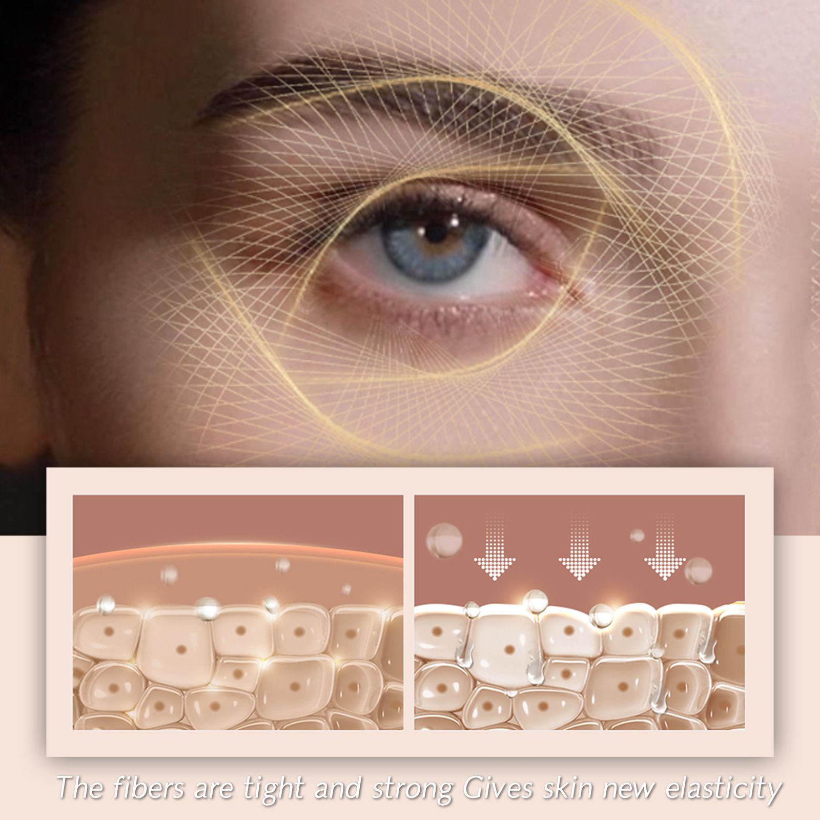 West Month Eye Care Gel Hydrating Gentle and Soft Eye Cream to Care for the Skin Around the Eyes