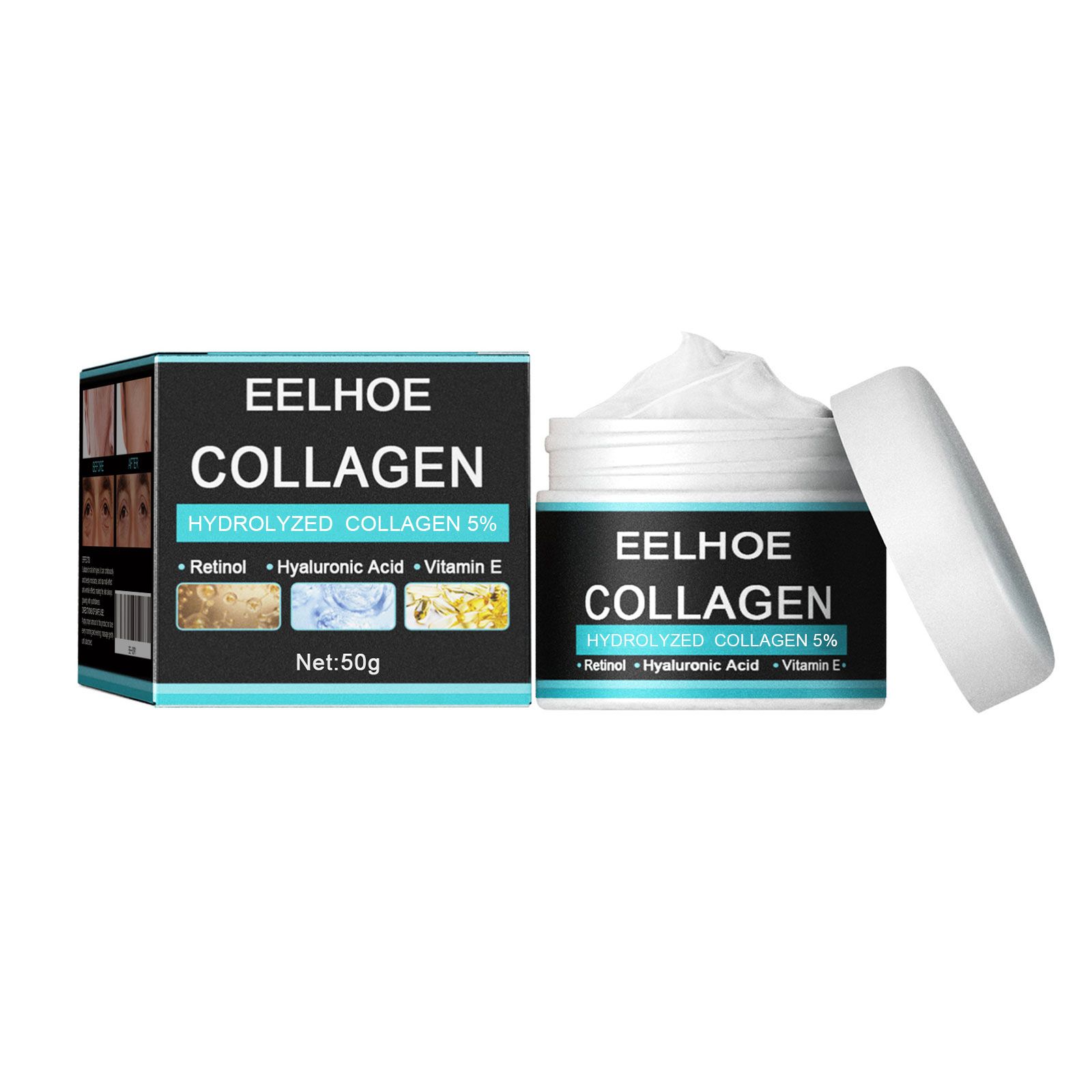 EELHOE Men's Face Cream, lightweight, moisturizing, brightening, skincare, hydrating, men's facial skin care cream