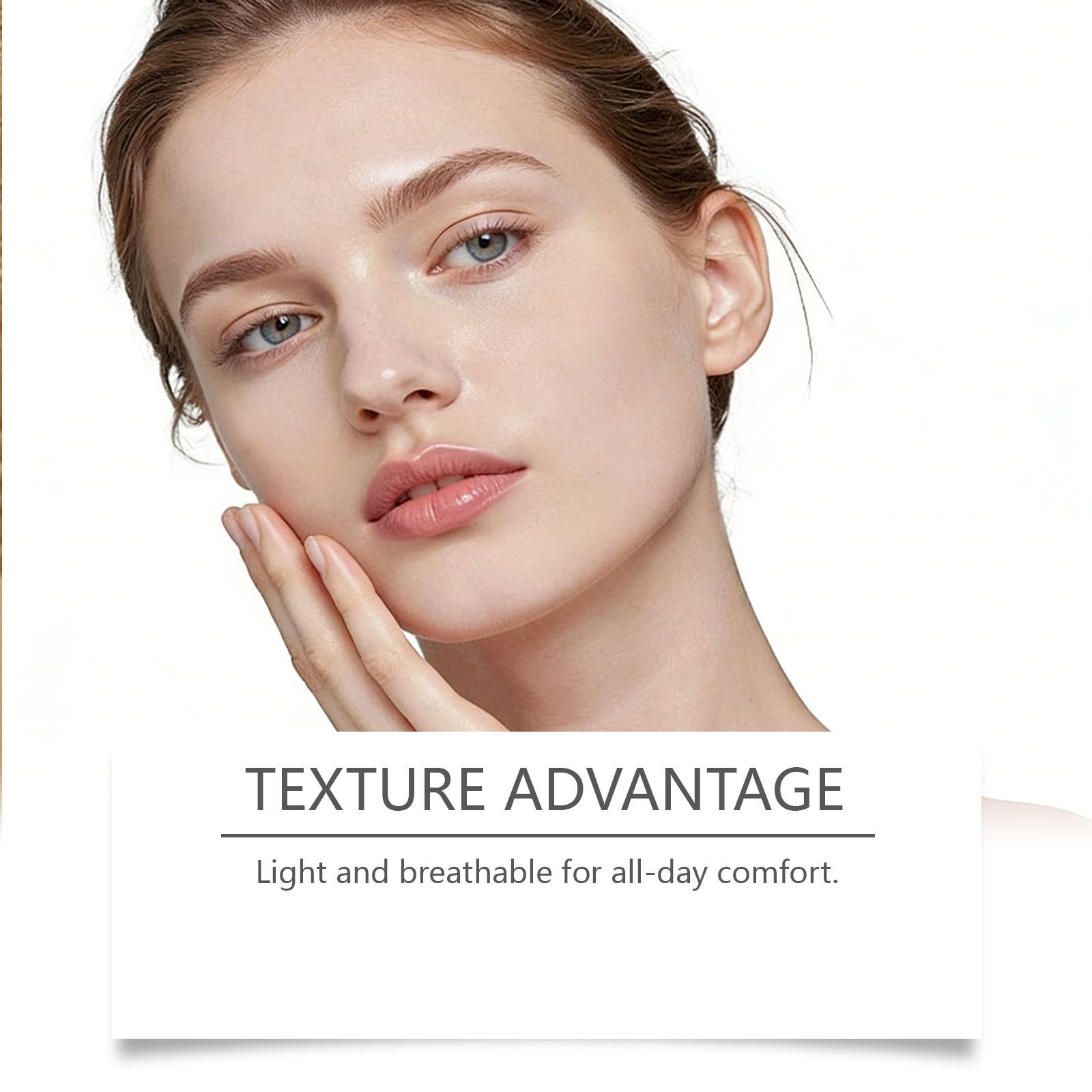 zephoco Lightweight Concealer Foundation Cream, light and thin makeup feeling, natural and long-lasting, creamy skin nude makeup foundation cream