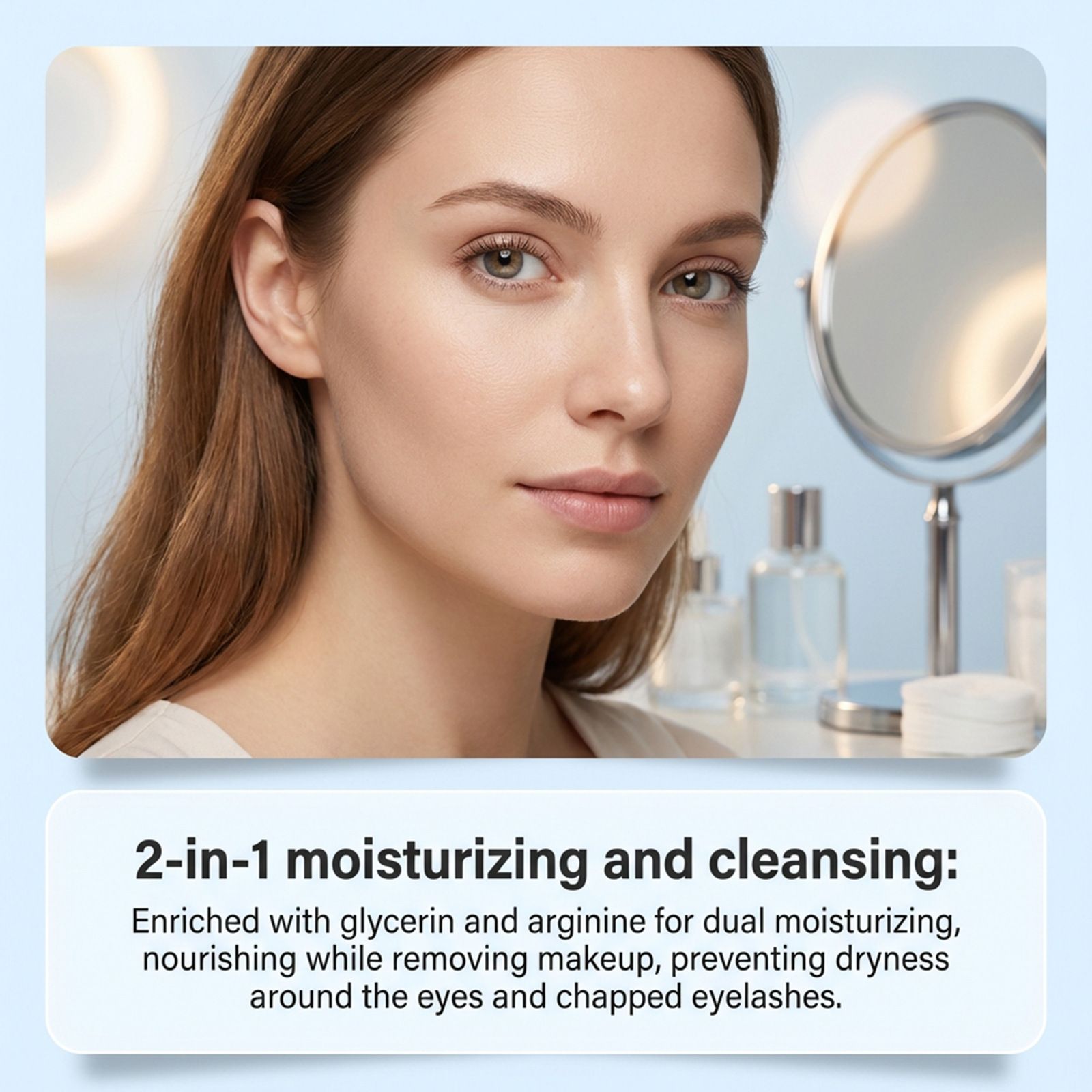 Zephoco Eyelash Makeup Remover Gently Cleanses Eyelash Adhesive Refreshing, Convenient, Easy to Rinse Makeup Remover view 2