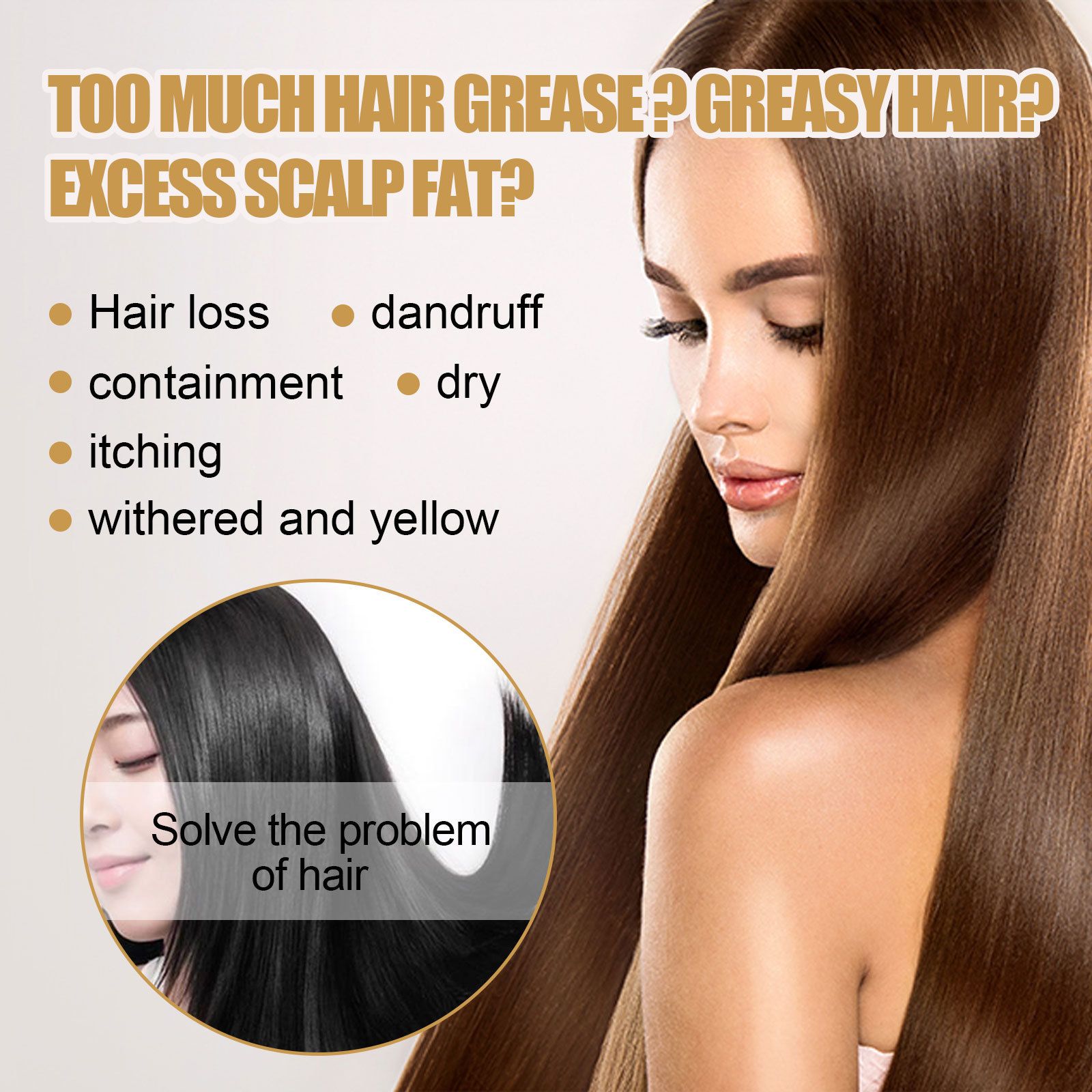 EELHOE Ginger Shampoo Soap - Gentle Cleansing, Softening, Refreshing, Volumizing, Shiny, Smooth Shampoo Soap