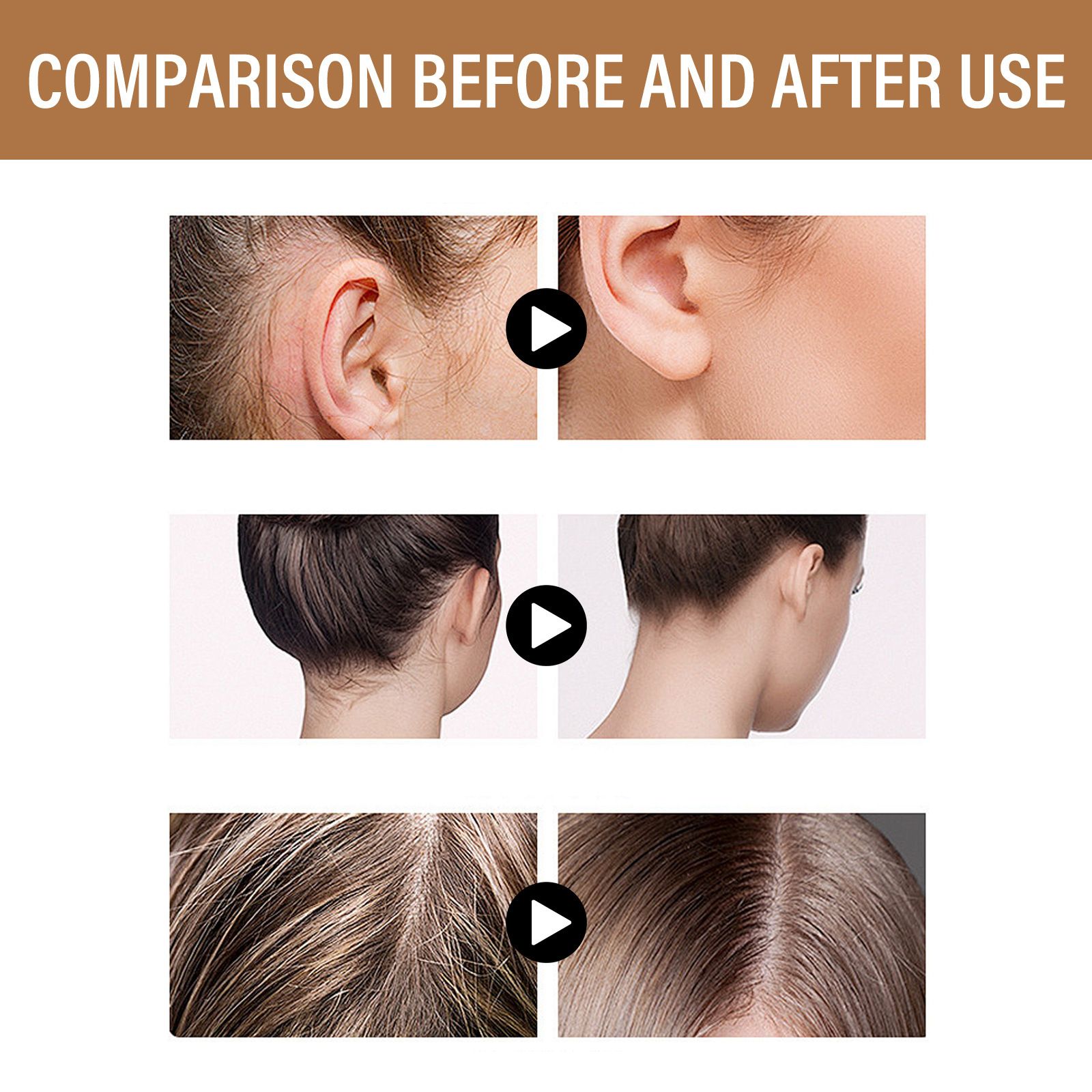 Hoegoa hair wax stick, hair tidying, natural luster, smooth frizzy hair, long-lasting styling, hair tidying stick