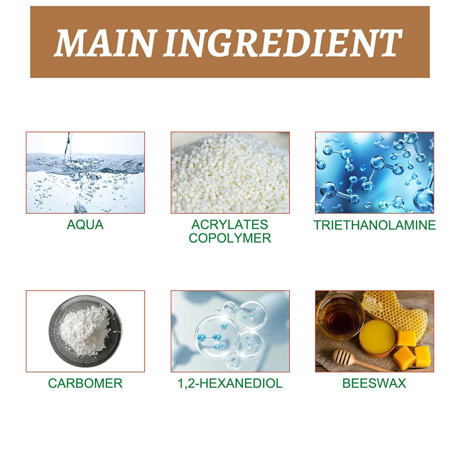 Hoegoa hair wax stick, hair tidying, natural luster, smooth frizzy hair, long-lasting styling, hair tidying stick