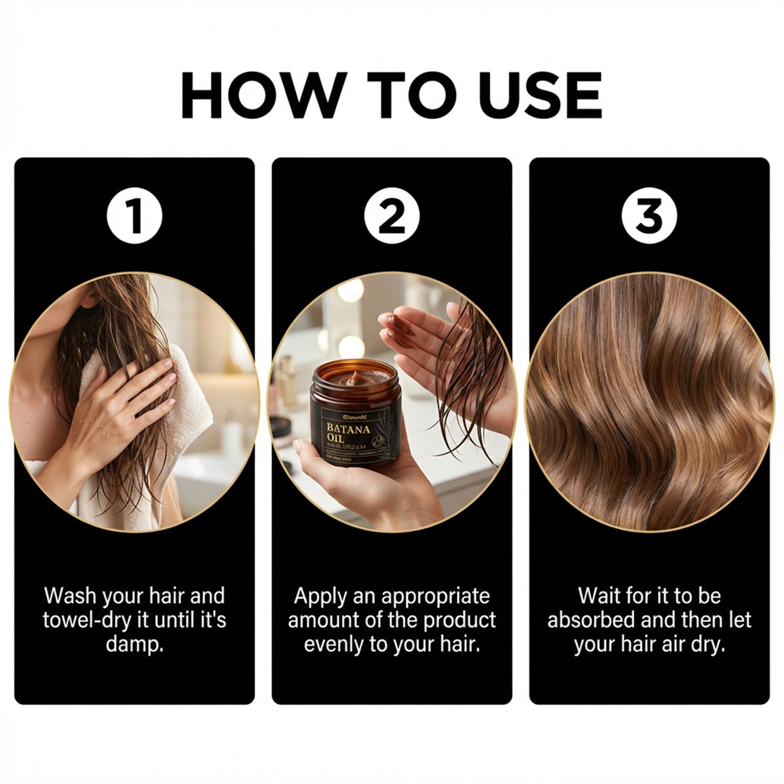 GleamXi Bata Na Hair Cream: A Gentle and Moisturizing Care for Frizzy, Lightweight Hair, Ideal for Daily Use