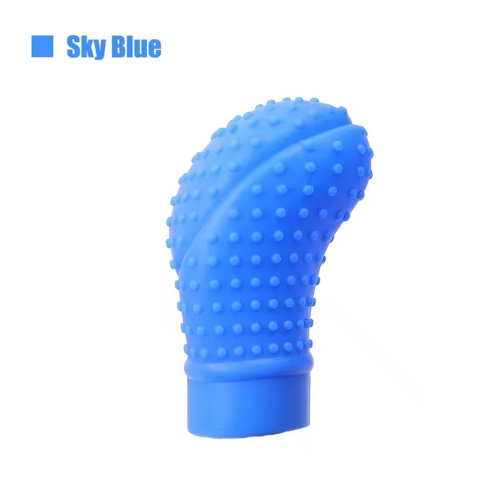 Car Gear Shift Knob Silicone Cover Universal Gear Rod Protect Case Dustproof WaterProof Lever Handle Skin Nonslip Manual Shifter C-381