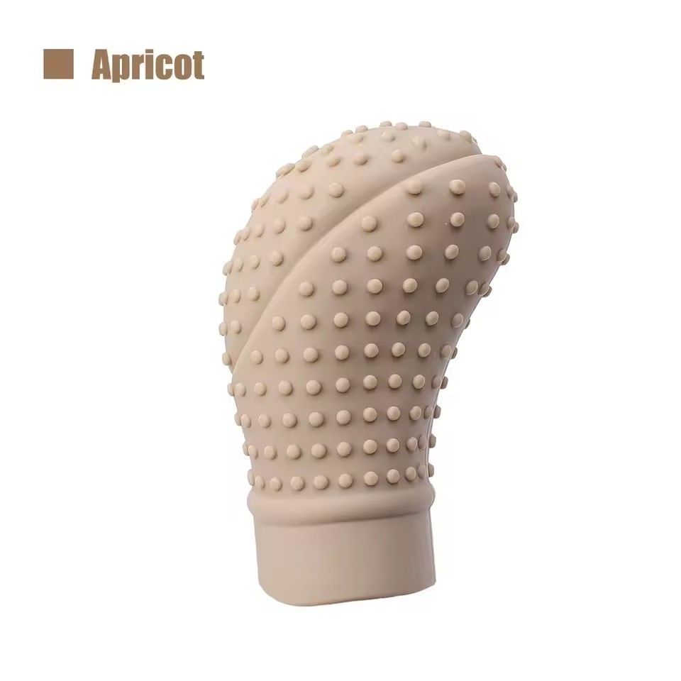 Car Gear Shift Knob Silicone Cover Universal Gear Rod Protect Case Dustproof WaterProof Lever Handle Skin Nonslip Manual Shifter C-381