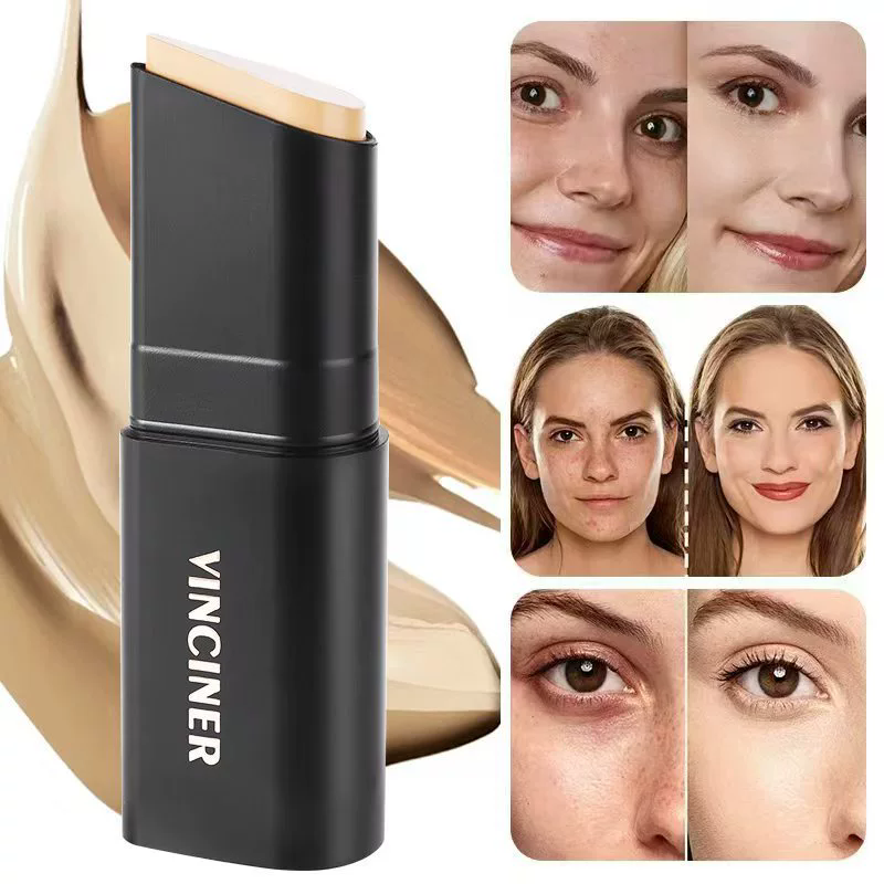 1PC  Foundation Make-up Stick Moisturizing and Transparent Concealer Foundation Make-up Paste Lasting and Moisturizing B2-1047
