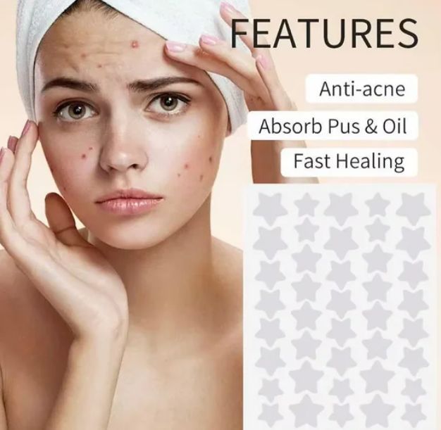 51PCS Acne Patch Facial Skin Care Fade Blemishes Pimple Marks Closed Acne Blemishes Cover Acne Pimple Repair Patch B2-1042