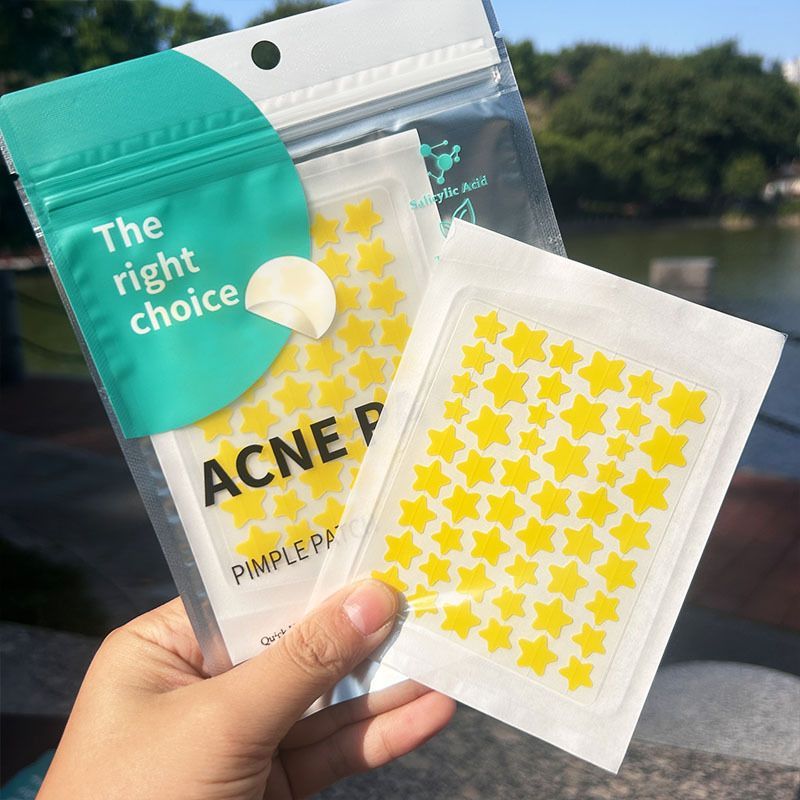 51PCS Acne Patch Facial Skin Care Fade Blemishes Pimple Marks Closed Acne Blemishes Cover Acne Pimple Repair Patch B2-1042