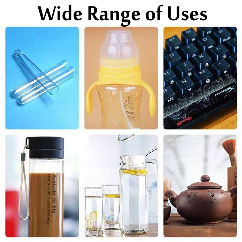 10Pcs Set Stainless Soft Hair Suction Glass Tube Cleaner Brushes Nylon Bottle Fish Tank Pipe Brush Household  cleaning tools E-1298