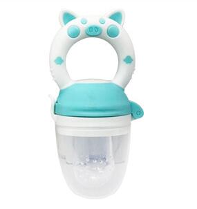 Silicone Baby Pacifier Feeder Cartoon Animal Infant Nipple Holder Newborn Fruit pacifier  Silicona  nipple bit