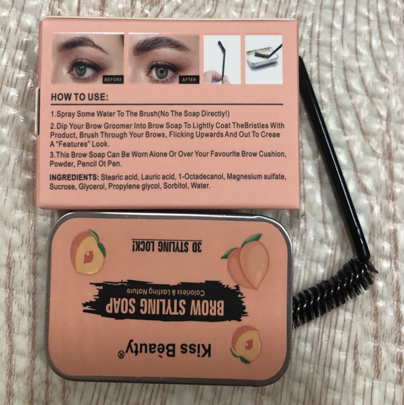 Brow Repair Soap Style Wax Gel With Brush Long Lasting Makeup Eyebrow Eye Makeup Easy To Use Tool Waterproof B2-788 view 3
