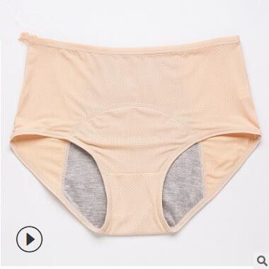 Menstrual Panties Women Sexy Pants Leak Proof Incontinence Underwear Period Proof Briefs High Waist Warm Female & FZ-362