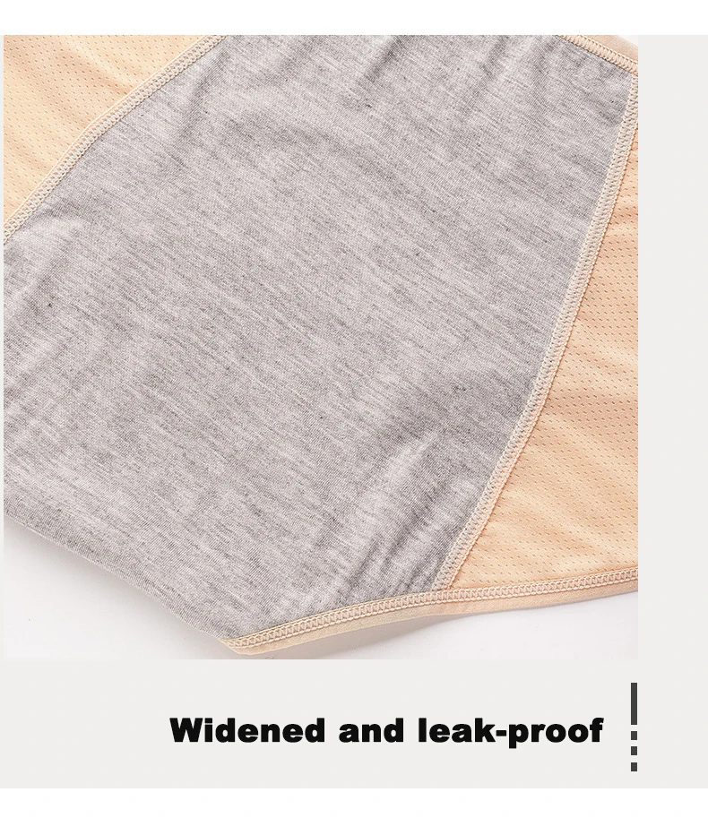 Menstrual Panties Women Sexy Pants Leak Proof Incontinence Underwear Period Proof Briefs High Waist Warm Female & FZ-362