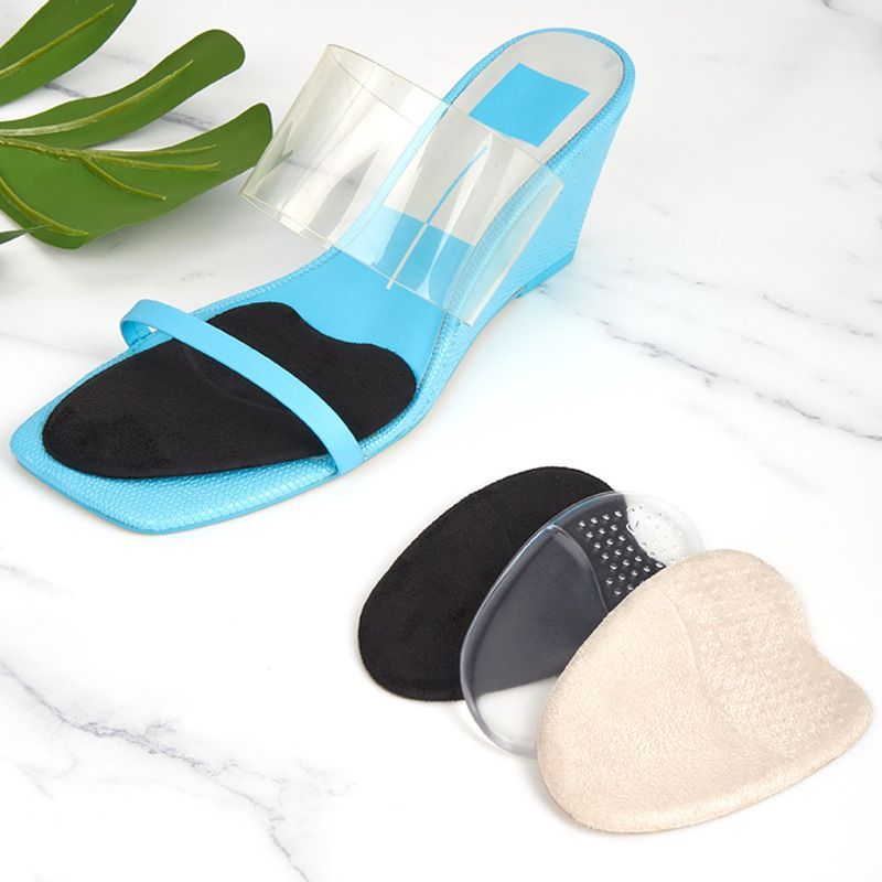 1 pair Non-slip Silicone Metatarsal Pads for Women's High Heels - Forefoot Cushions for Comfortable Feet B2-75-1