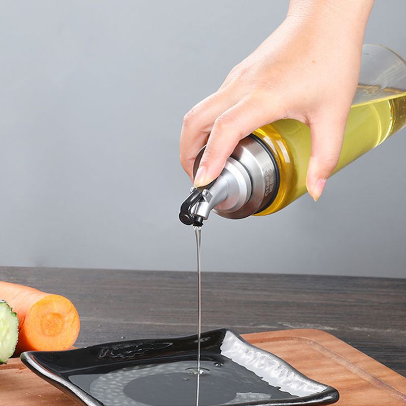1pc Olive Oil Sprayer Drip Wine Pourers Liquor Dispenser Leak-proof Nozzle Sauce Boat Bottle Stopper Kitchen Bar BBQ Tool （Attention: Bottles not included）&E-1187