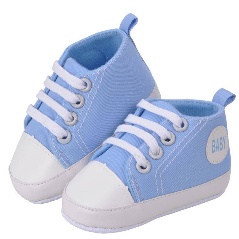 Sequined Canvas Baby Sneakers Casual Baby Boys Girls Toddler Multi-Color Soft Sole Non-slip Walking Shoes 0-18Month