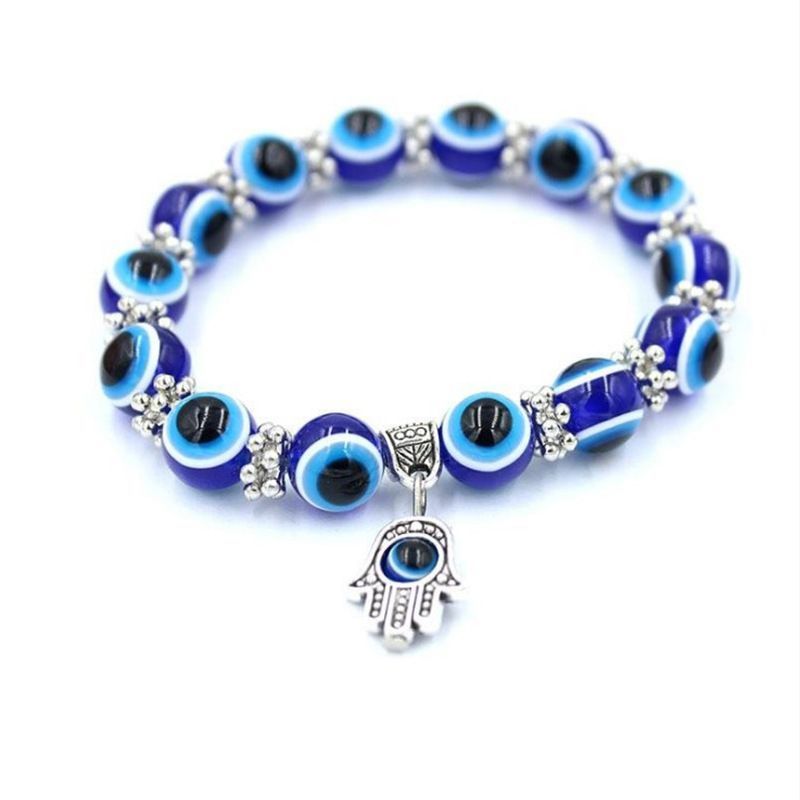 2pcs Handmade Crown Beaded Charms Bracelet Luminou Heart Glow In The Dark Couple Bracelet for Lover Men Women Fluorescent Gift A-2019