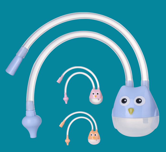 Nasal Aspirator Infant Nasal Suction Snot Cleaner Baby Mouth Suction Catheter Children Cleansing Sucker Nose Cleaning Tool Safe F3-54-4