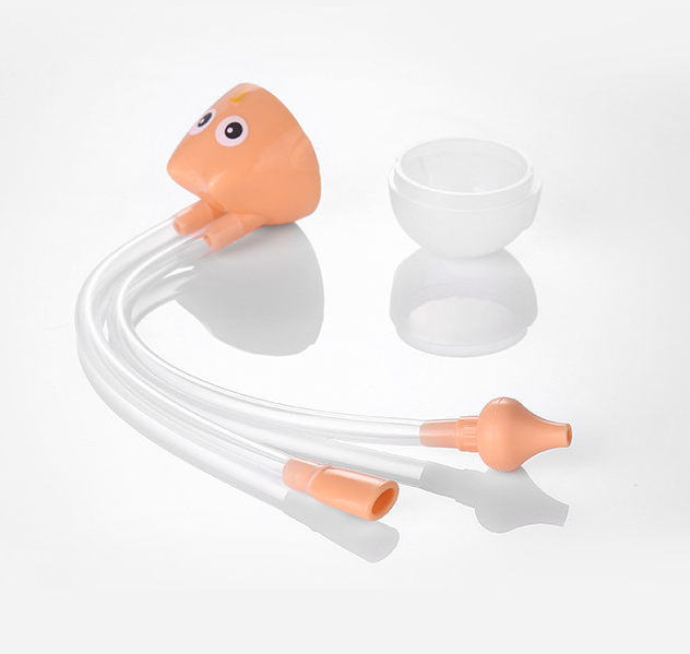 Nasal Aspirator Infant Nasal Suction Snot Cleaner Baby Mouth Suction Catheter Children Cleansing Sucker Nose Cleaning Tool Safe F3-54-4