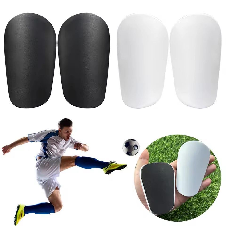 1Pair Shin Pads Wear-resistant Shock Absorbing Leg Protector Mini Shin Guards Soccer Shin Guards for Men Women Kids Boys Girls C-639