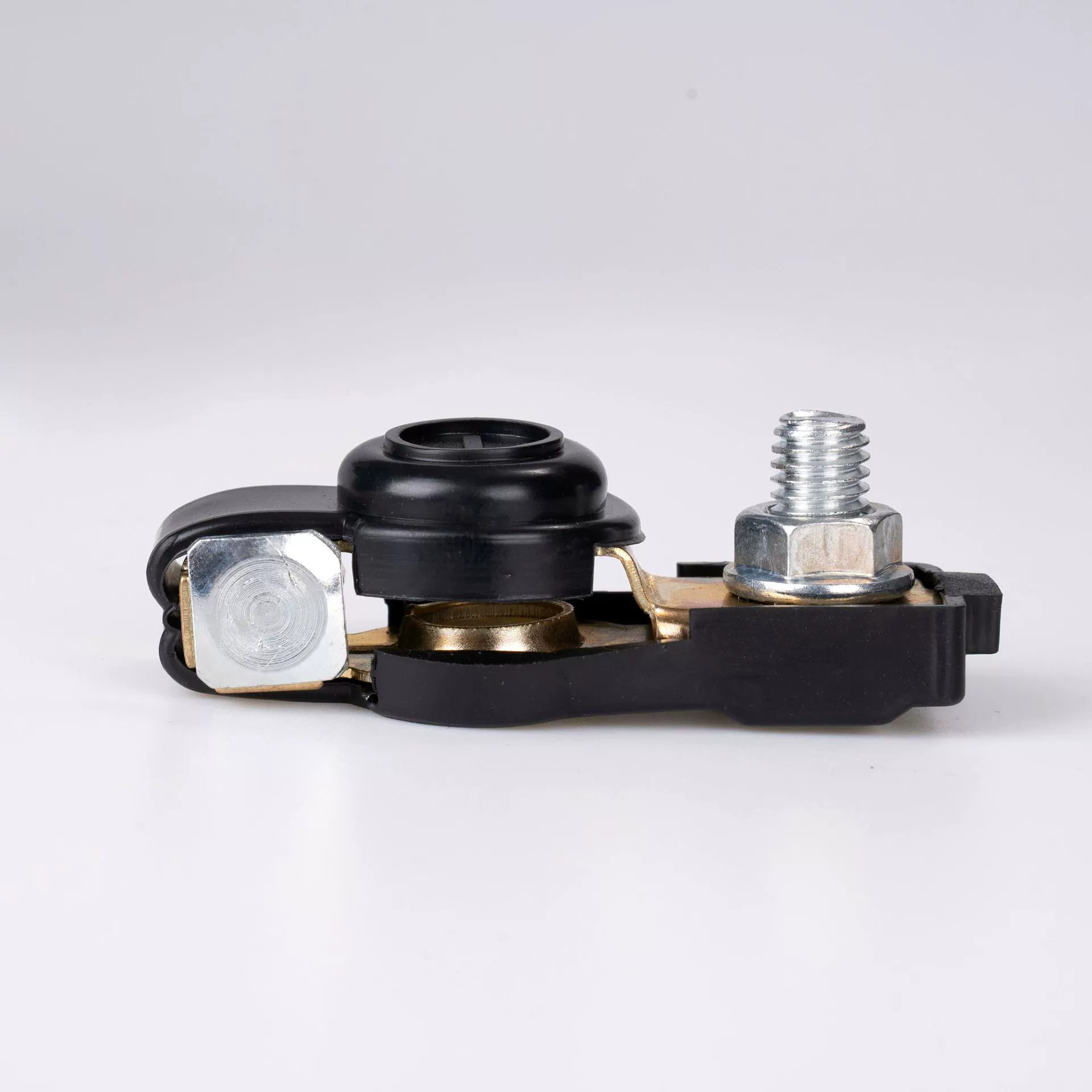 2Pcs Car Battery Terminal Wire Cable Clamp Top Quick Post Terminal Positive & Negative Electric Connector Clamps Auto Accessorie C-678