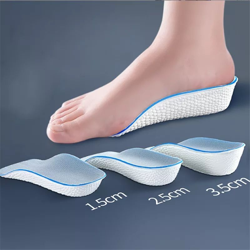 Height Increase Insoles Men Women Shoes Flat Feet Arch Support Orthopedic Insoles Sneakers Heel Lift Memory Foam Soft Shoe Pads C-204